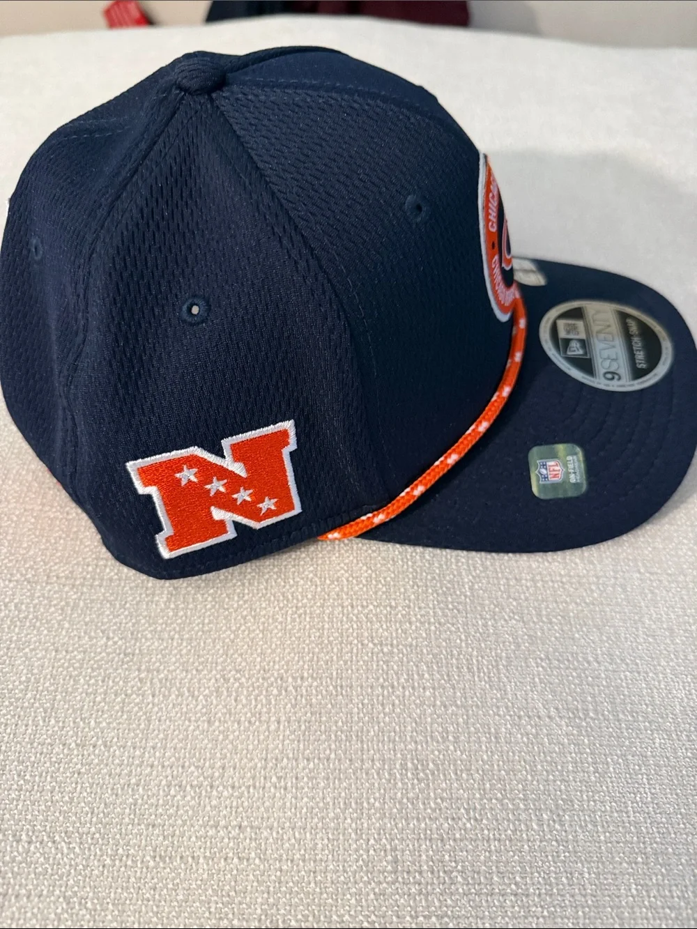 NWT New Era navy and orange Chicago Bears 9FIFTY-style snapback